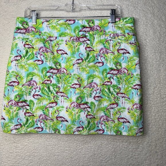 Attyre New York Women's Athletic Pull-On Skort Flamingo Sz 14 Tennis Golf - Picture 1 of 7